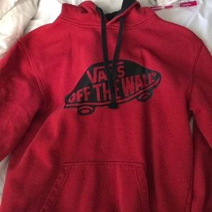 Red Vans Hoodie